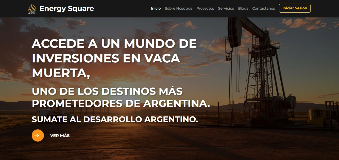 Sitio Web Corporativo Energy Square
