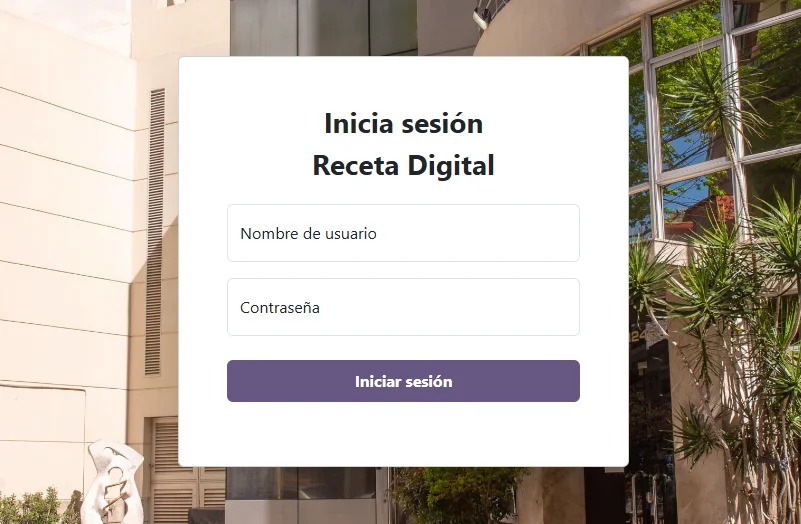 Sistema de recetas digitales Henry Moore